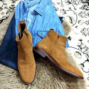ALDO BROWN SUEDE CHELSEA Boots